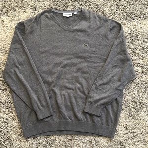 Men Lacoste V-Neck sweater